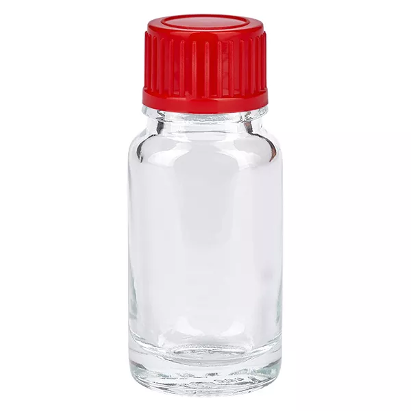 Flacon 10ml 11mm SV rouge STD ClearLine UT18/10
