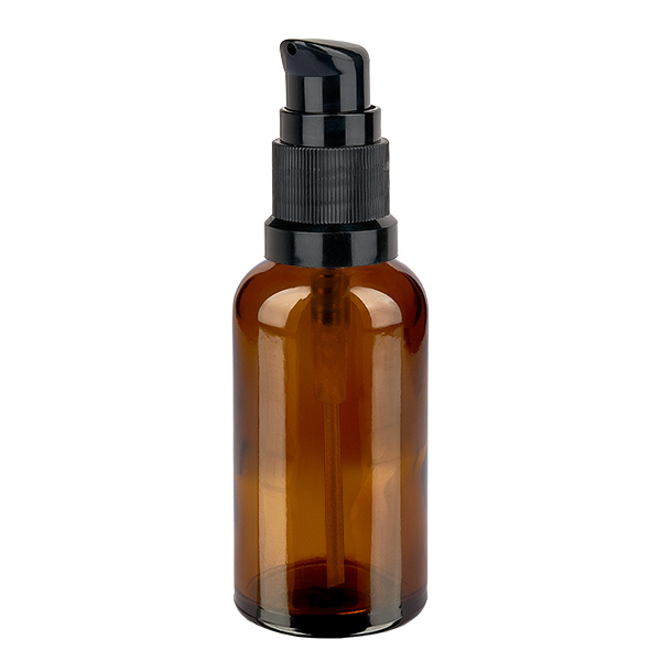 50ml flacon pompe noir STD BrownLine UT18/50