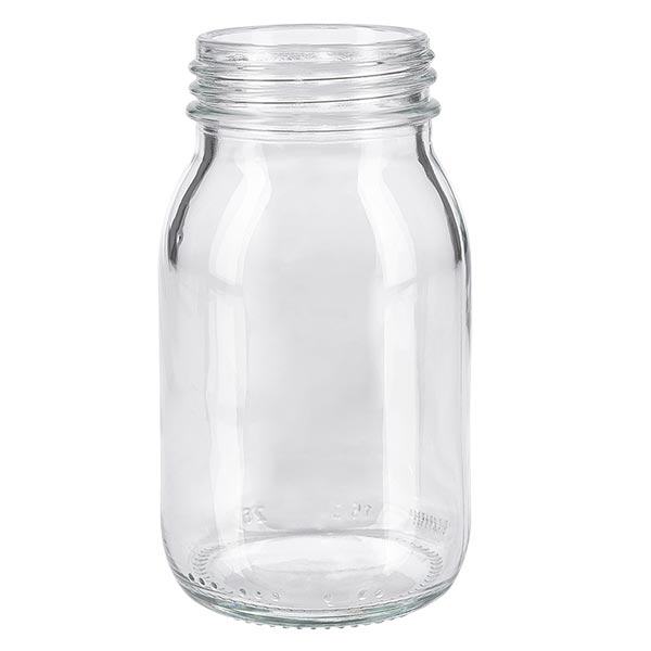 150ml Bouteille à col large en verre clair 150ml Bouteille à col large en verre clair