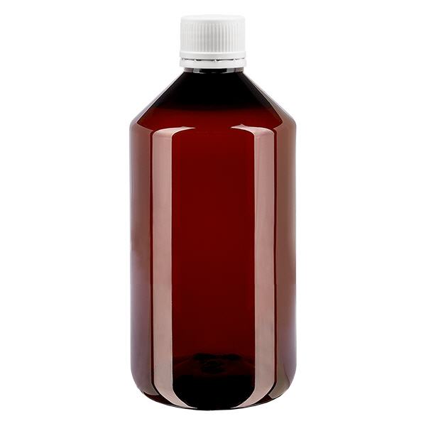 Flacon PET 750ml avec bouchon d'inviolabilité vert Flacon PET 750ml avec bouchon d'inviolabilité vert