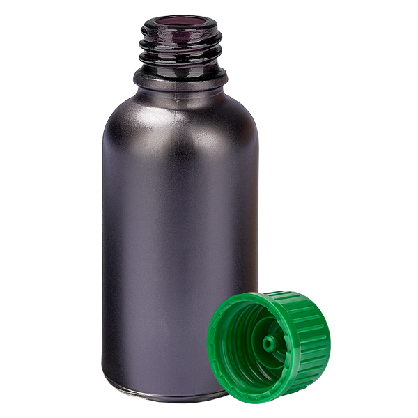 Flacon de 30ml 11mm SV vert STD BlackLine UT18/30 Flacon de 30ml 11mm SV vert STD BlackLine UT18/30