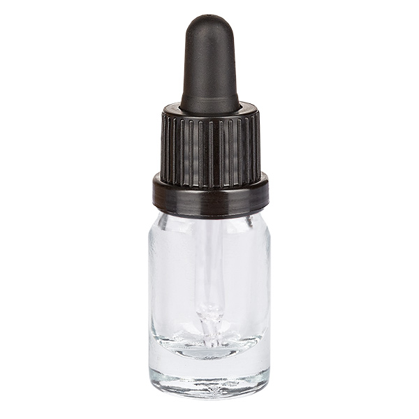 Flacon à pipette 5ml noir OV ClearLine UT18/5 Flacon à pipette 5ml noir OV ClearLine UT18/5