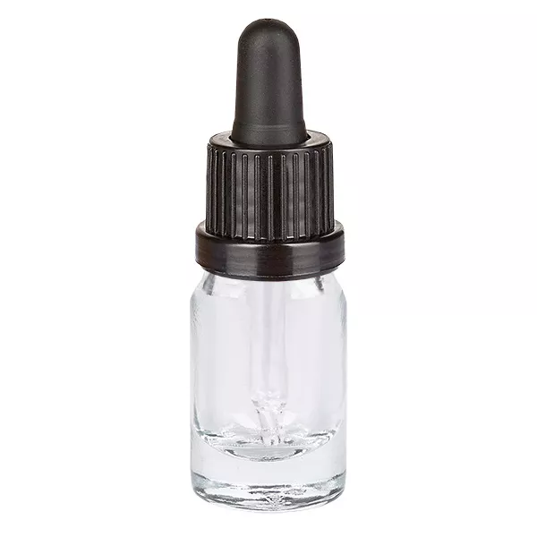 Flacon à pipette 5ml noir OV ClearLine UT18/5 Flacon à pipette 5ml noir OV ClearLine UT18/5