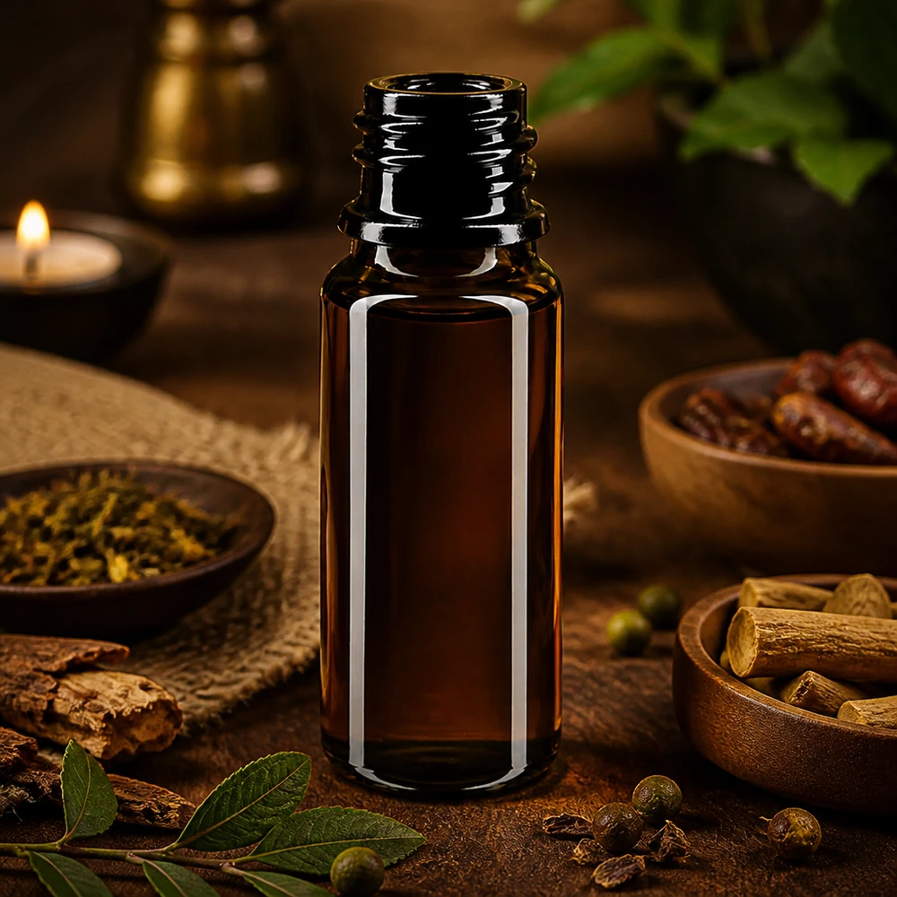 Flacon en verre violet 10 ml DIN18 (verre Miron) Bouteille compacte en verre violet DIN 18 de 10 ml, parfaite pour les voyages et les déplacements