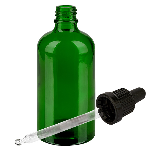 Flacon à pipette 100ml noir OV GreenLine UT18/100