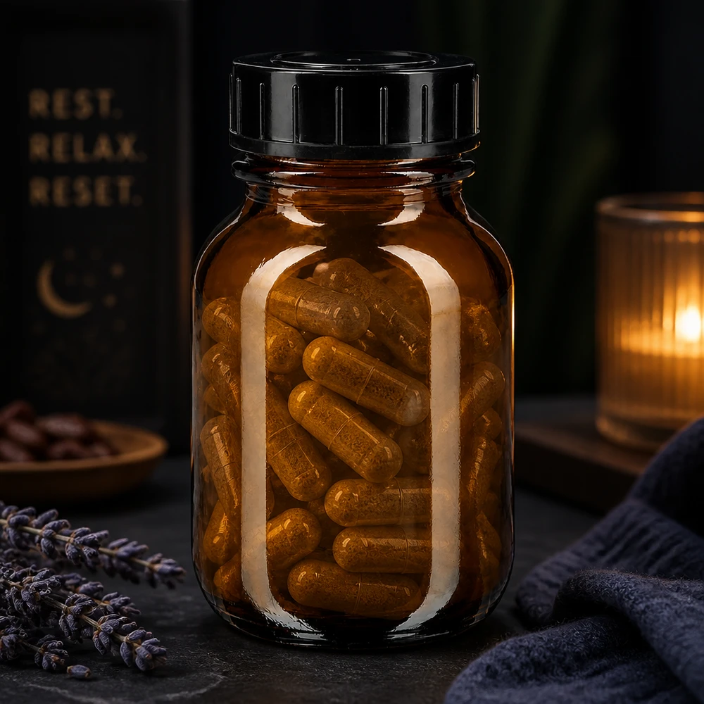 Bocal à col large en verre ambré 50 ml + couvercle à vis Flacon à large ouverture de 50 ml en verre brun protégé de la lumière avec bouchon à vis de sécurité pour les enfants