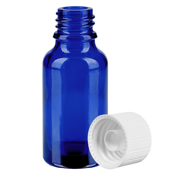 Flacon 20ml 11mm SV blanc STD BlueLine UT18/20