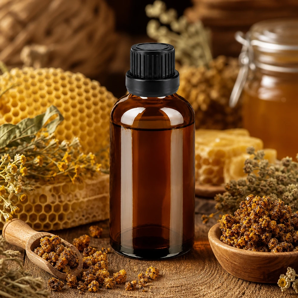 50ml goutte à goutte. 2mm noir OV BrownLine UT18/50 Flacon en verre robuste brun 50ml avec bouchon anti-fuite noir pour produits naturels
