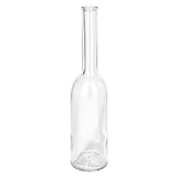 Flacon transparent Oprada 200 ml, goulot 13,5 mm, sans bouchon 14/17