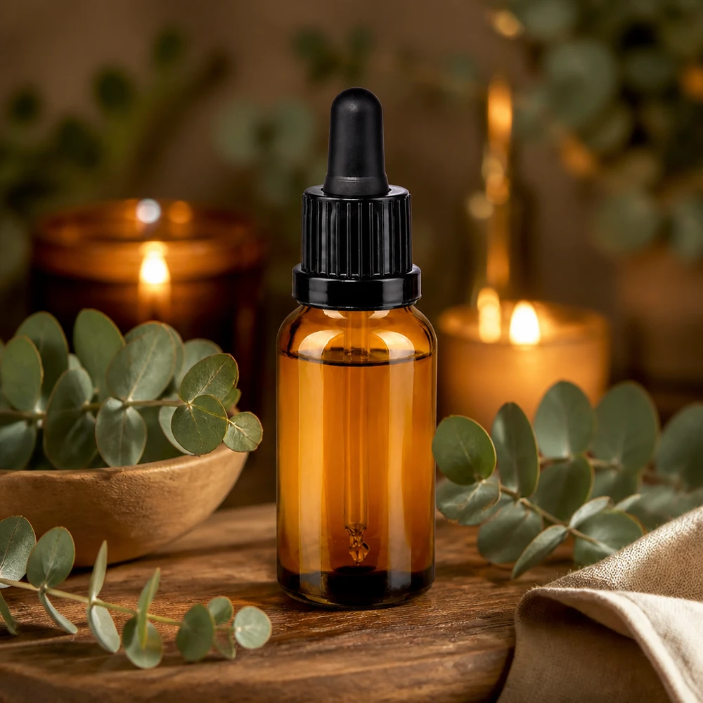 Flacon à pipette 20ml noir OV BrownLine UT18/20 Petit flacon compte-gouttes de 20ml en verre brun idéal pour le bricolage et la fabrication de cosmétiques naturels