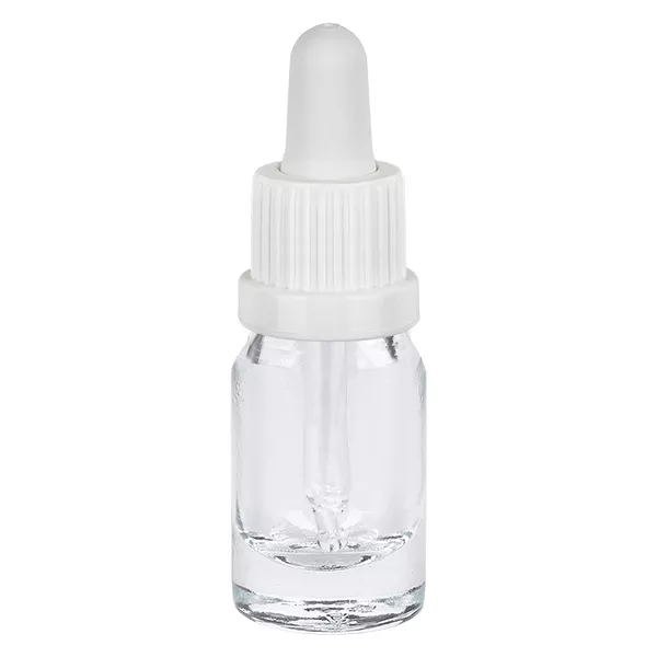 Flacon à pipette 5ml blanc OV ClearLine UT18/5 Flacon à pipette 5ml blanc OV ClearLine UT18/5