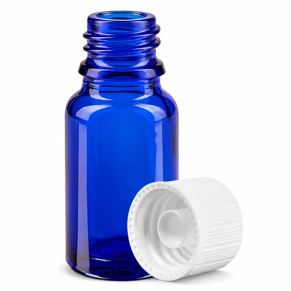 Flacon de 10ml 11mm SV blanc STD BlueLine UT18/10 Flacon de 10ml 11mm SV blanc STD BlueLine UT18/10