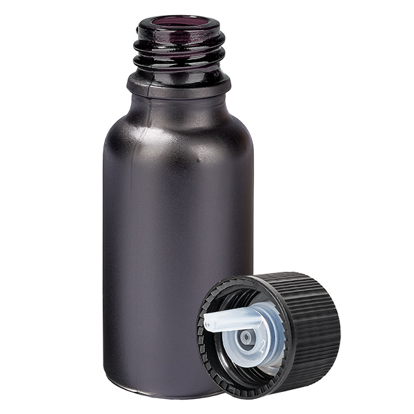 20ml flacon de gouttes. 1mm noir STD BlackLine UT18/20