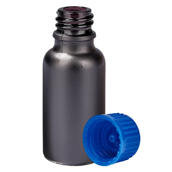 Flacon 20ml 11mm SV bleu STD BlackLine UT18/20