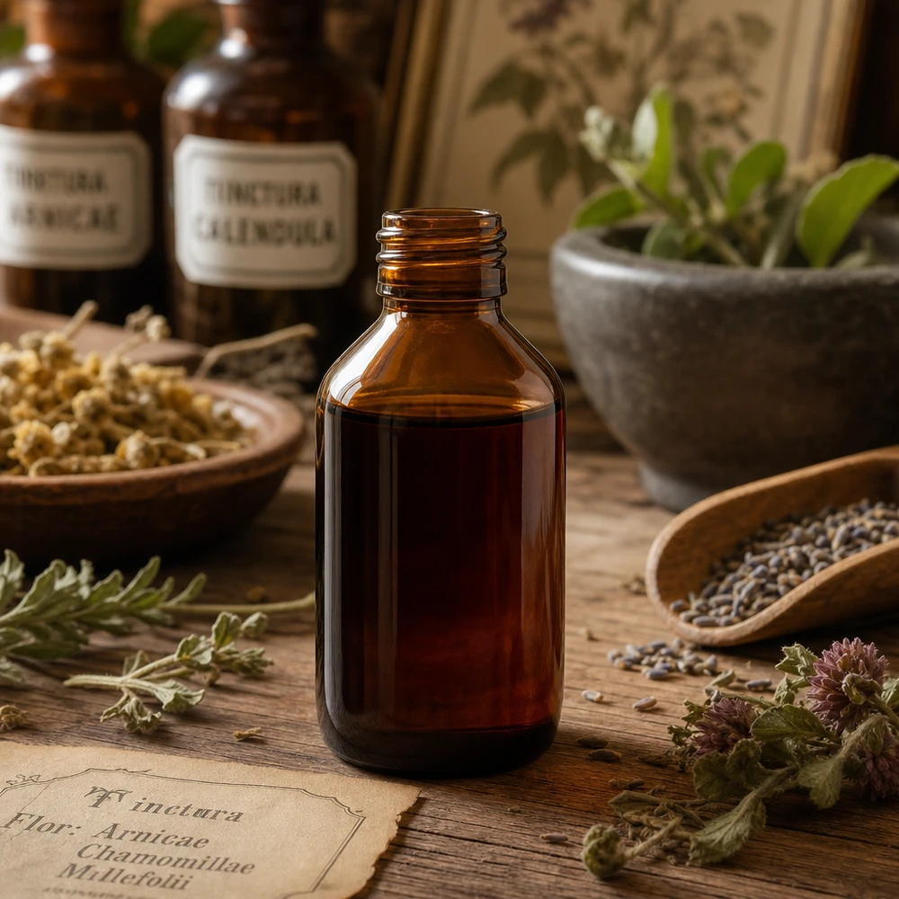 Flacon médical 100 ml couleur ambrée, PP 28 Bouteille en verre brun 100ml PP28 pour les remèdes homéopathiques et les huiles essentielles sans bouchon