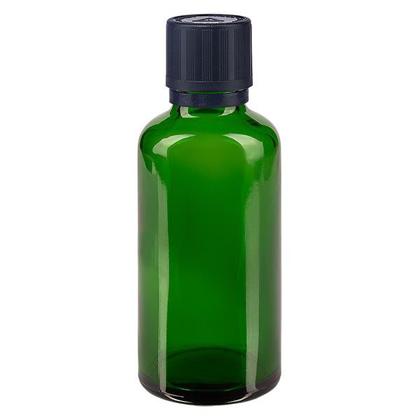 Flacon à pharmacie vert 50ml bouchon compte-gouttes pr. 1mm s. Sécurité enfants Symbole d'avertissement d'inviolabilité Bouchon d'originalité Flacon à pharmacie vert 50ml bouchon compte-gouttes pr. 1mm s. Sécurité enfants Symbole d'avertissement d'inviolabilité Bouchon d'originalité