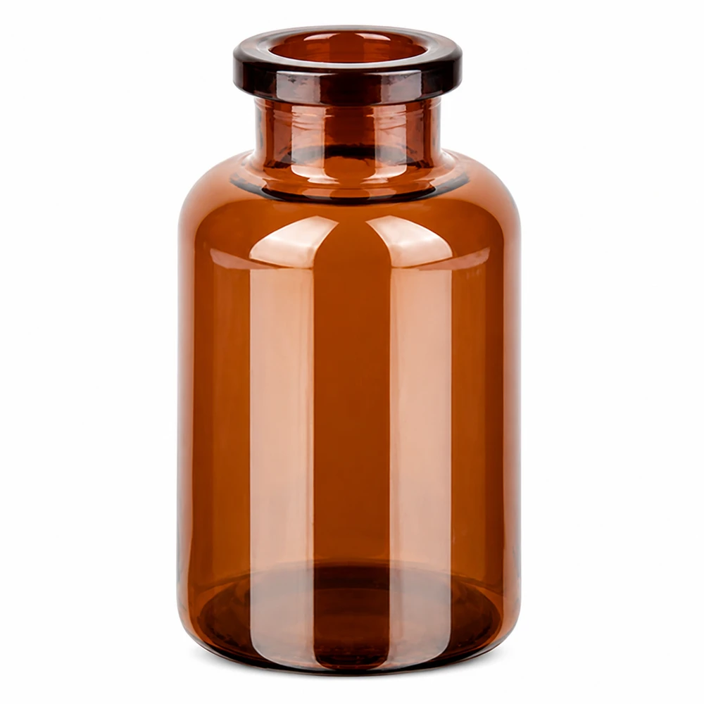 Flacon pour solution injectable, 20 ml en verre ambré Braunglas Vial 20ml UV-geschützt für sterile Arzneimittelabfüllung geeignet