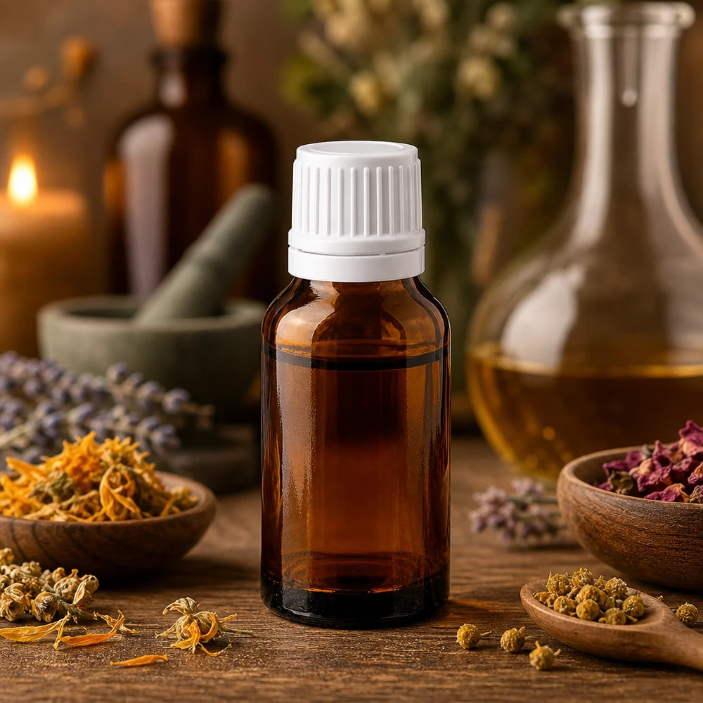Flacon de pharmacie brun 30ml bouchon à vis blanc bouchon inviolabilité Flacon opacifiante de 30 ml en verre d'apothicaire avec bouchon à vis blanc, destiné à la médecine naturelle