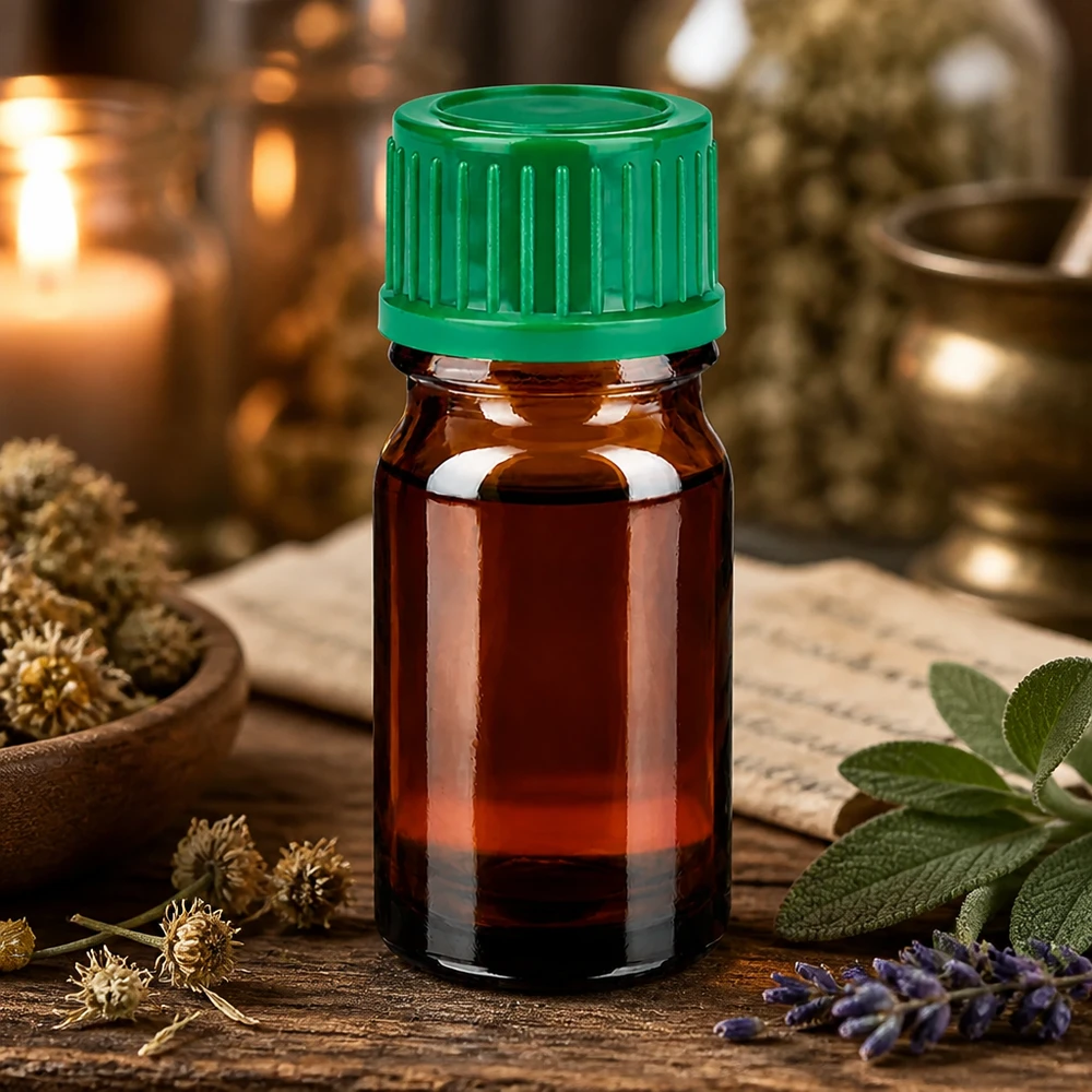 Flacon de 5ml 11mm SV vert STD BrownLine UT18/5 Flacon de pharmacie de 5ml en verre brun avec bouchon standard de 11mm pour un dosage précis