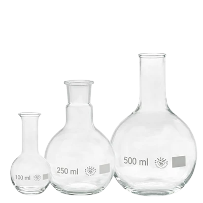 Ballons à fond plat