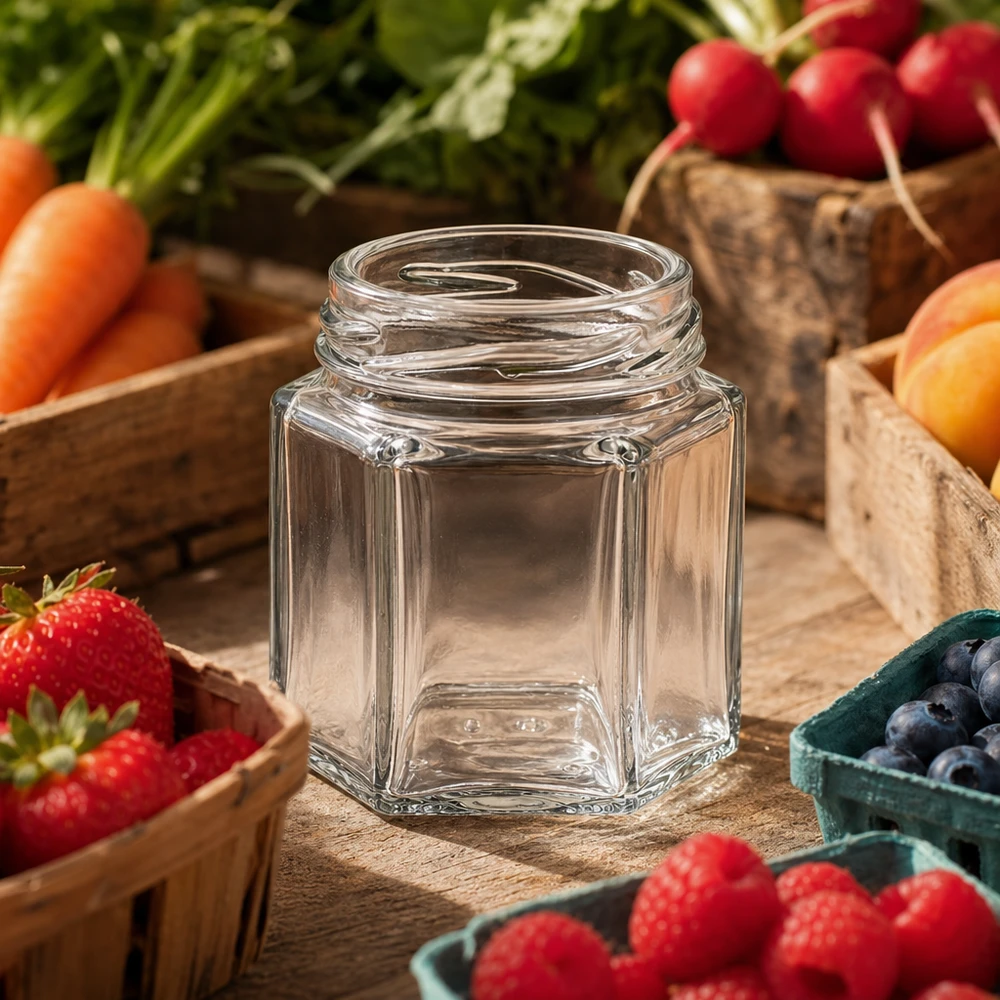 47ml Verre hexagonal sans couvercle (TO43) UNiTWIST 47ml Verre hexagonal sans couvercle (TO43) UNiTWIST