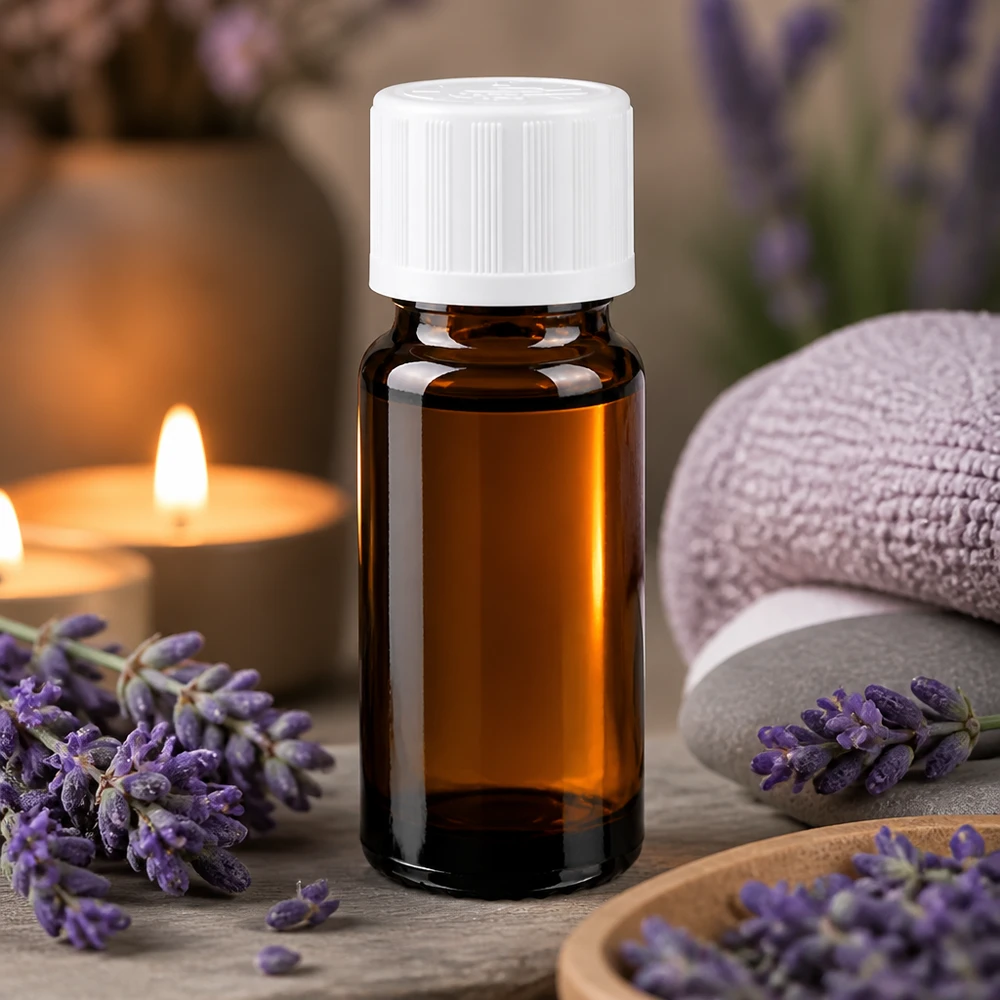 Flacon de pharmacie brun 10ml bouchon vissable blanc sécurité enfant Flacon compte-gouttes de 10 ml en verre d'apothicaire, de couleur ambre, muni d'un bouchon blanc à sécurité enfant et créant une ambiance spa