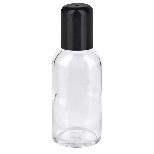Flacon Roll-On 50ml noir STD ClearLine UT18/50