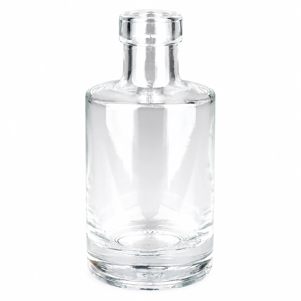 Bouteille Marie en verre 200 ml « » sans bouchon UNiTWIST® Bouteille en verre Marie 200ml sans bouchon UNiTWIST transparent vide sur fond blanc Photo produit