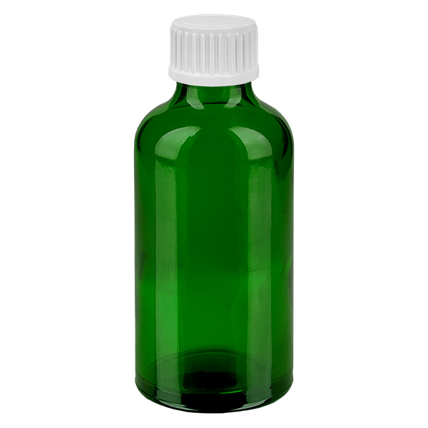 Flacon 50ml (globule) 3mm GR w. STD GreenL. UT18/50