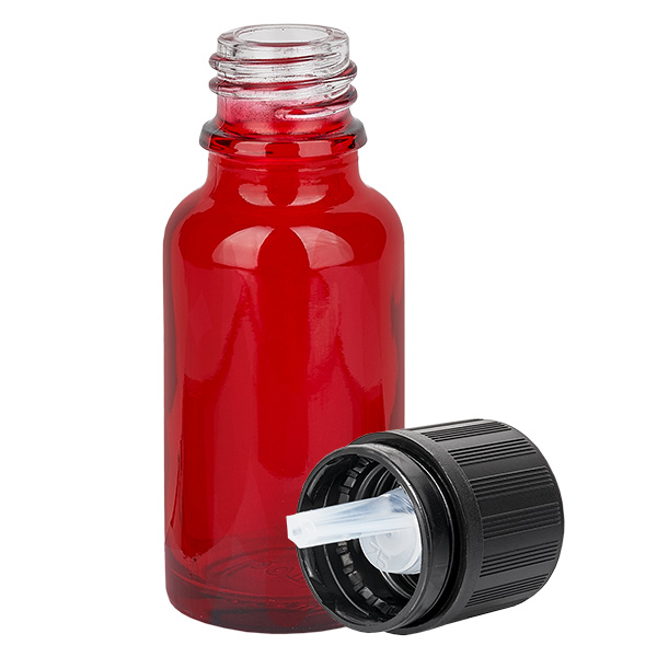 20ml flacon à gouttes. 1mm s. OV KiSi Bli RedL. UT18/20