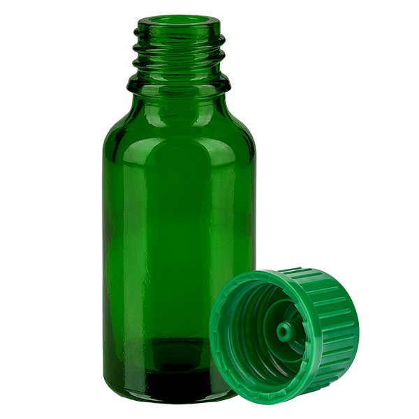 Flacon 20ml 11mm SV vert STD GreenLine UT18/20 Flacon 20ml 11mm SV vert STD GreenLine UT18/20