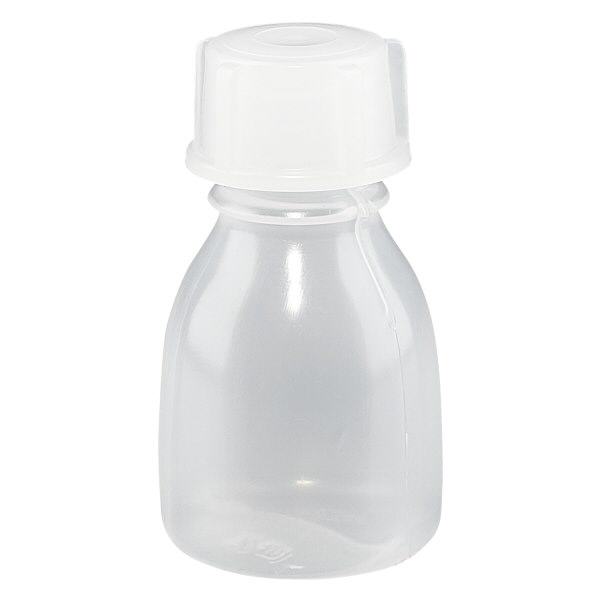 Flacon 10 ml à col étroit, avec bouchon Flacon 10 ml à col étroit, avec bouchon