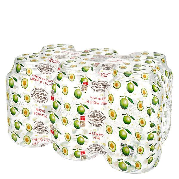 3800ml Verre rond "Quattro Stagioni" QS110mm