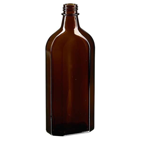 Flasque brune de 250 ml au goulot DIN 22 Flasque brune de 250 ml au goulot DIN 22