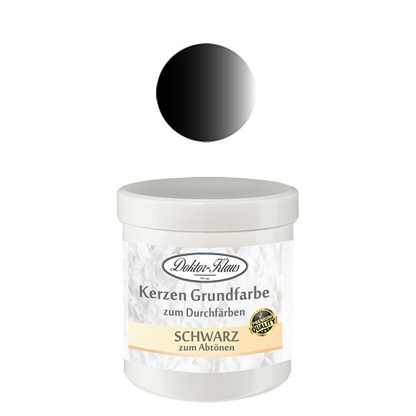 Doktor-Klaus Couleur de base pour bougies noir à teinter, 7gr