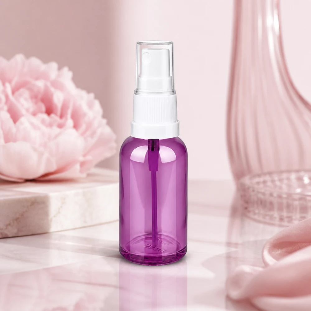 Vaporisateur 30ml blanc/transparent Standard PurpleLine UT18/30 Vaporisateur pratique de 30 ml avec une fine brume, idéal pour les déplacements