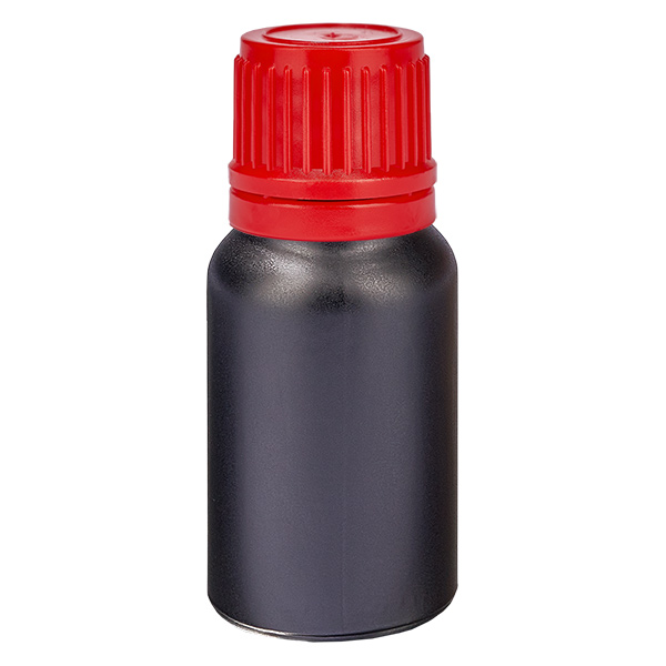 Flacon 10ml 11mm SV rouge OV BlackLine UT18/10 Flacon 10ml 11mm SV rouge OV BlackLine UT18/10