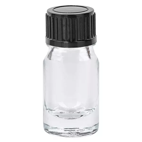 Flacon 5ml 11mm SV noir STD ClearLine UT18/5 Flacon 5ml 11mm SV noir STD ClearLine UT18/5