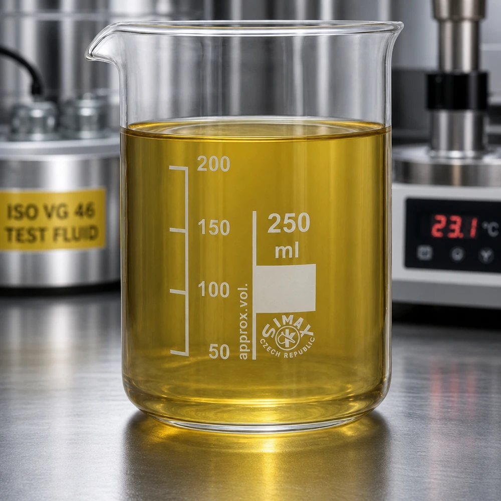 Gobelet de laboratoire 250ml avec liquide de test jaune doré en verre borosilicaté transparent au design bas
