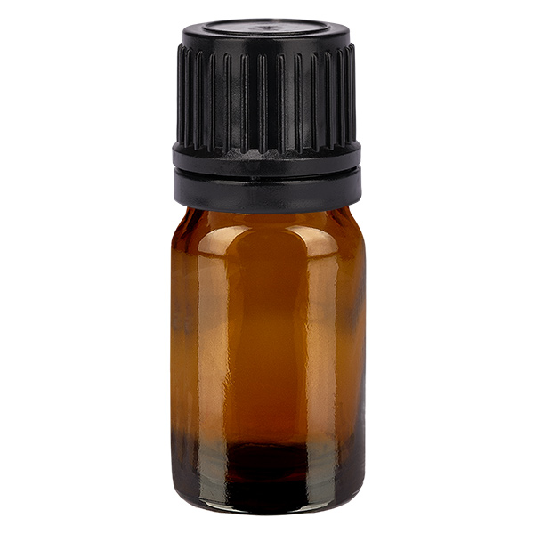 Flacon 5ml 11mm SV noir OV BrownLine UT18/5