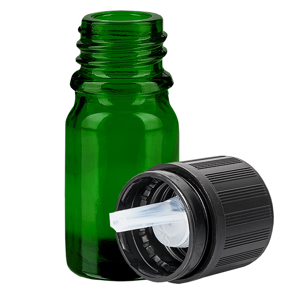 5ml flacon compte-gouttes. 1mm s. OV KiSi Bli GreenL. UT18/5