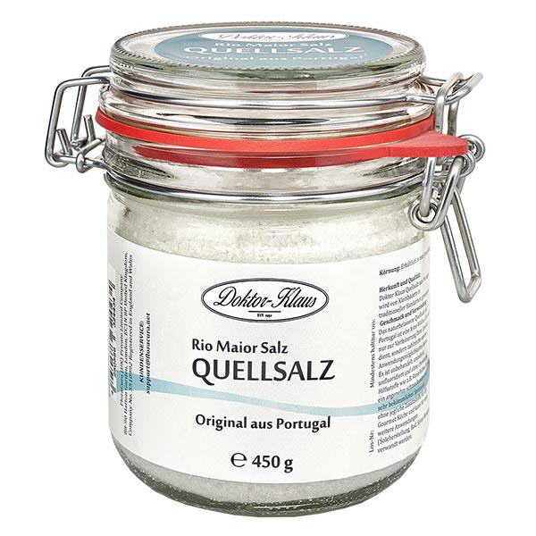 450g de sel de source (sel pour gourmets) du Portugal