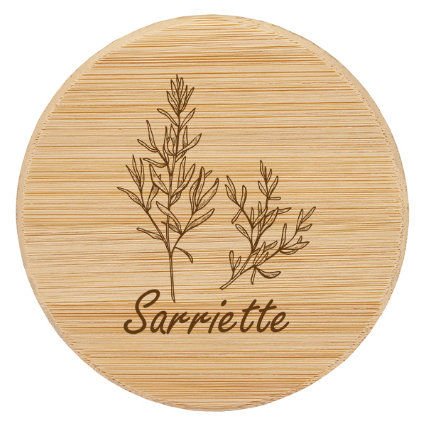 Bouchon en bois « sarriette » pour WECK RR60 Bouchon en bois « sarriette » pour WECK RR60