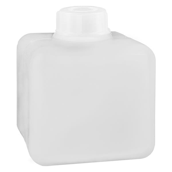 Flacon à produits chimiques 500 ml à col étroit, PEHD couleur naturelle, avec bouchon GL 32 Flacon à produits chimiques 500 ml à col étroit, PEHD couleur naturelle, avec bouchon GL 32