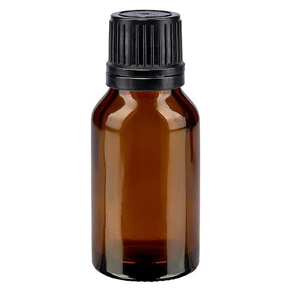 Flacon à pharmacie brun 30ml bouchon inviolable 1.mm noir bouchon inviolabilité Flacon à pharmacie brun 30ml bouchon inviolable 1.mm noir bouchon inviolabilité