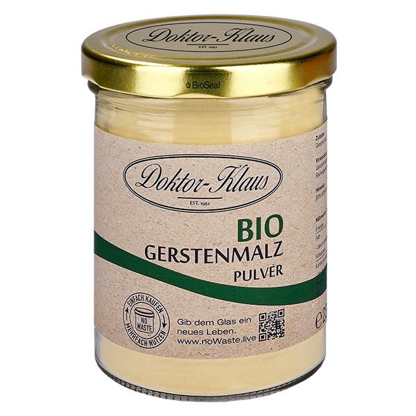 190g Poudre de malt d'orge bio Doktor-Klaus noWaste