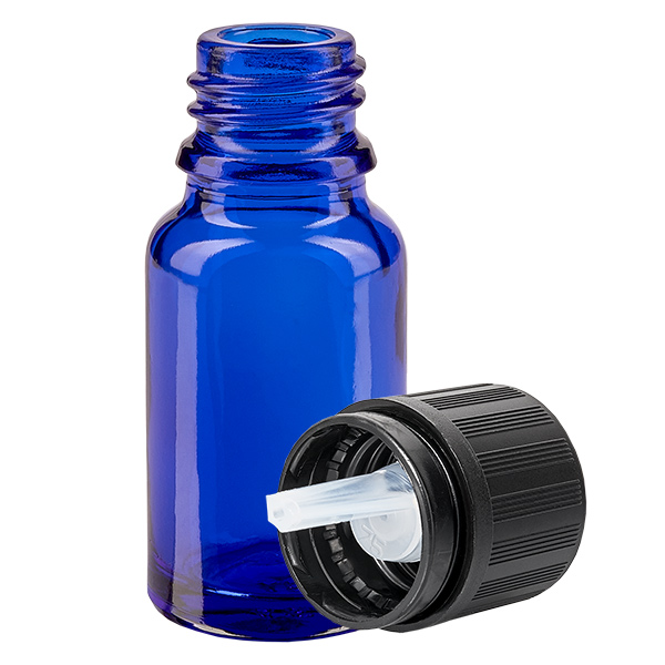 10ml flacon compte-gouttes. 1mm s. OV KiSi Bli BlueL. UT18/10