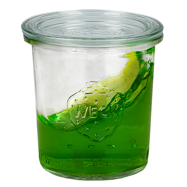 Lot de 12 bocaux Weck 140 ml avec 12 couvercles en verre