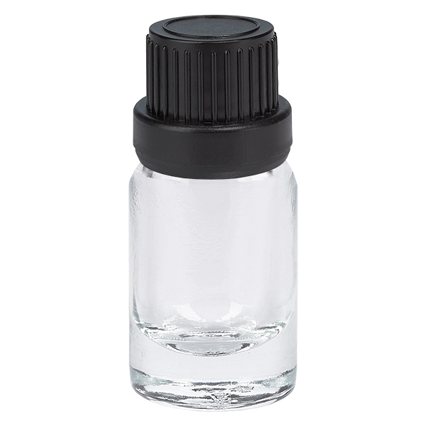 Flacon 5ml 11mm SV noir OV ClearLine UT18/5 Flacon 5ml 11mm SV noir OV ClearLine UT18/5