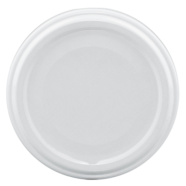 110ml Verre rond avec couvercle BioSeal blanc UNiTWIST